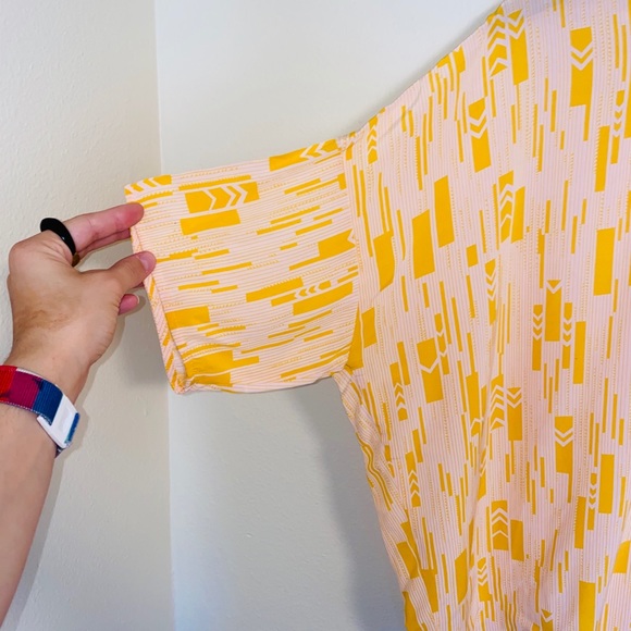 {Samsøe&Samsøe} Mains shirt in pink and yellow - Picture 5 of 10